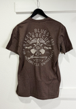 2025 Bikes Blues Enthusiast's Brown Tshirt