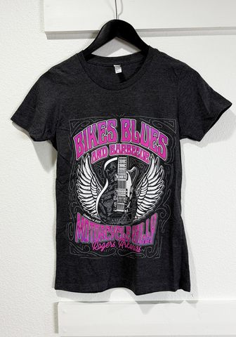 2025 Pink Guitar Womens Tshirt
