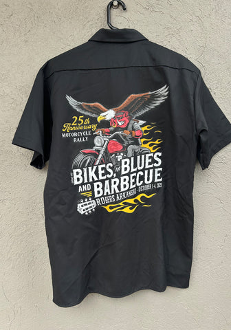 2025 #1 Design Black Dickie Work Shirt