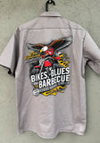 2025 #1 Design Silver Grey Dickie Work Shirt